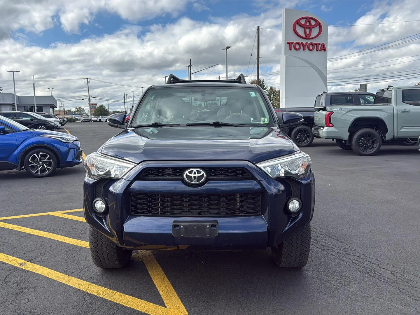 Used 2019 Nautical Blue Metallic Toyota Limited image 8
