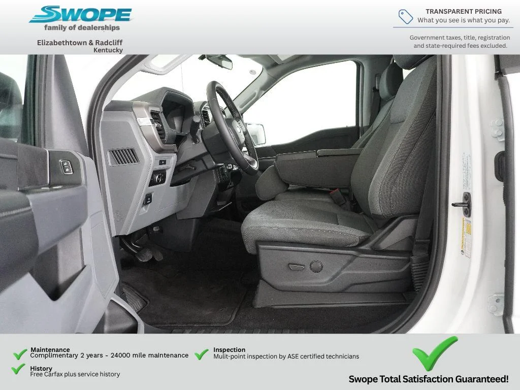 Used 2025 Oxford White Ford XLT image 12