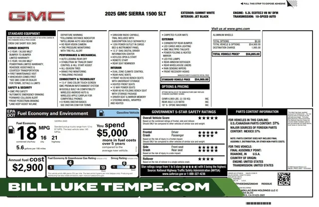 2025 GMC Sierra 1500 SLT