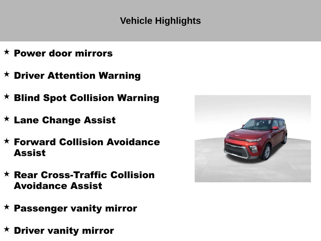 Certified Used 2022 Orange Kia LX image 17