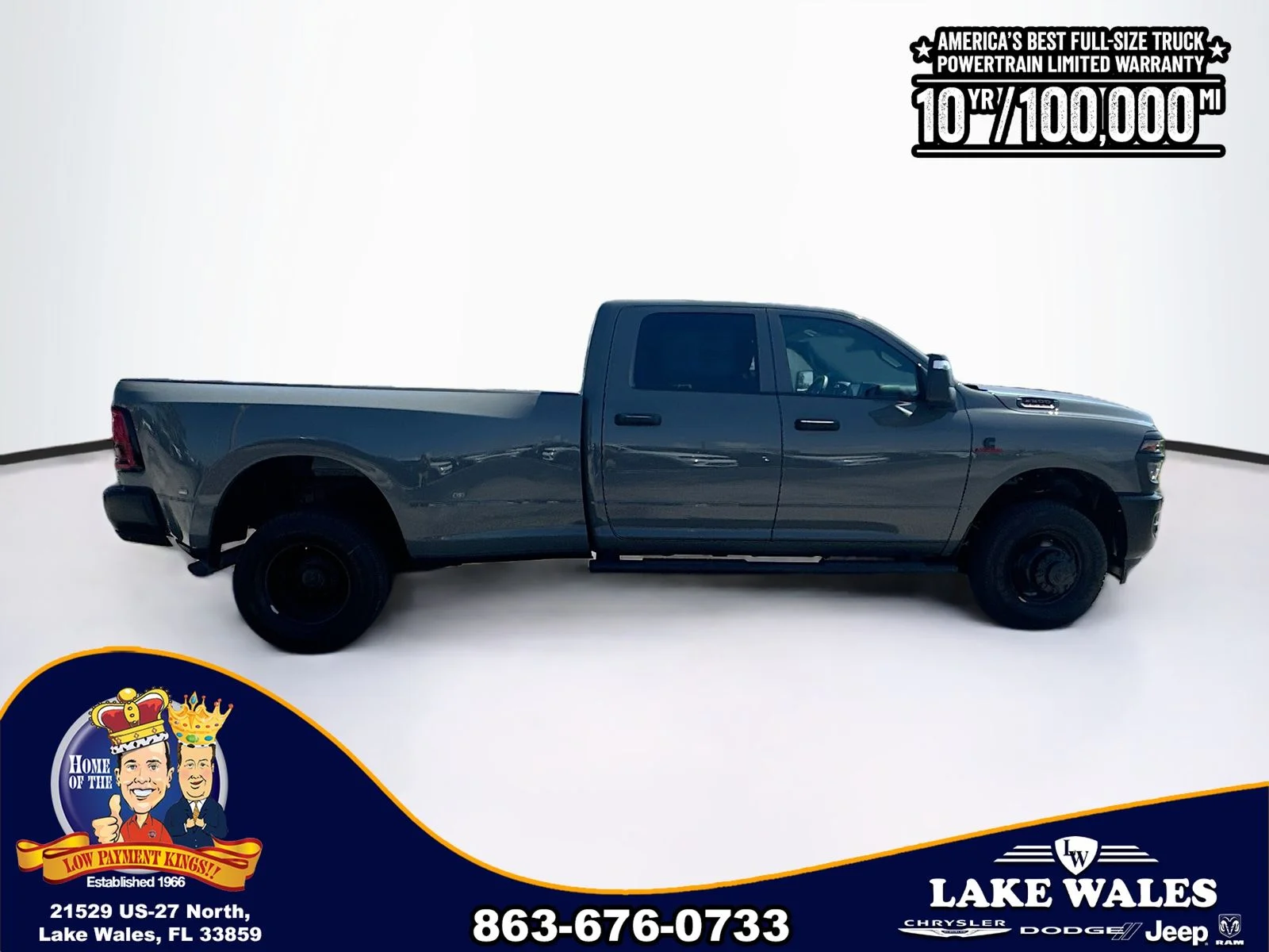 New 2026 Ceramic Gray Clear-Coat Exterior Paint RAM TRADESMAN image 7
