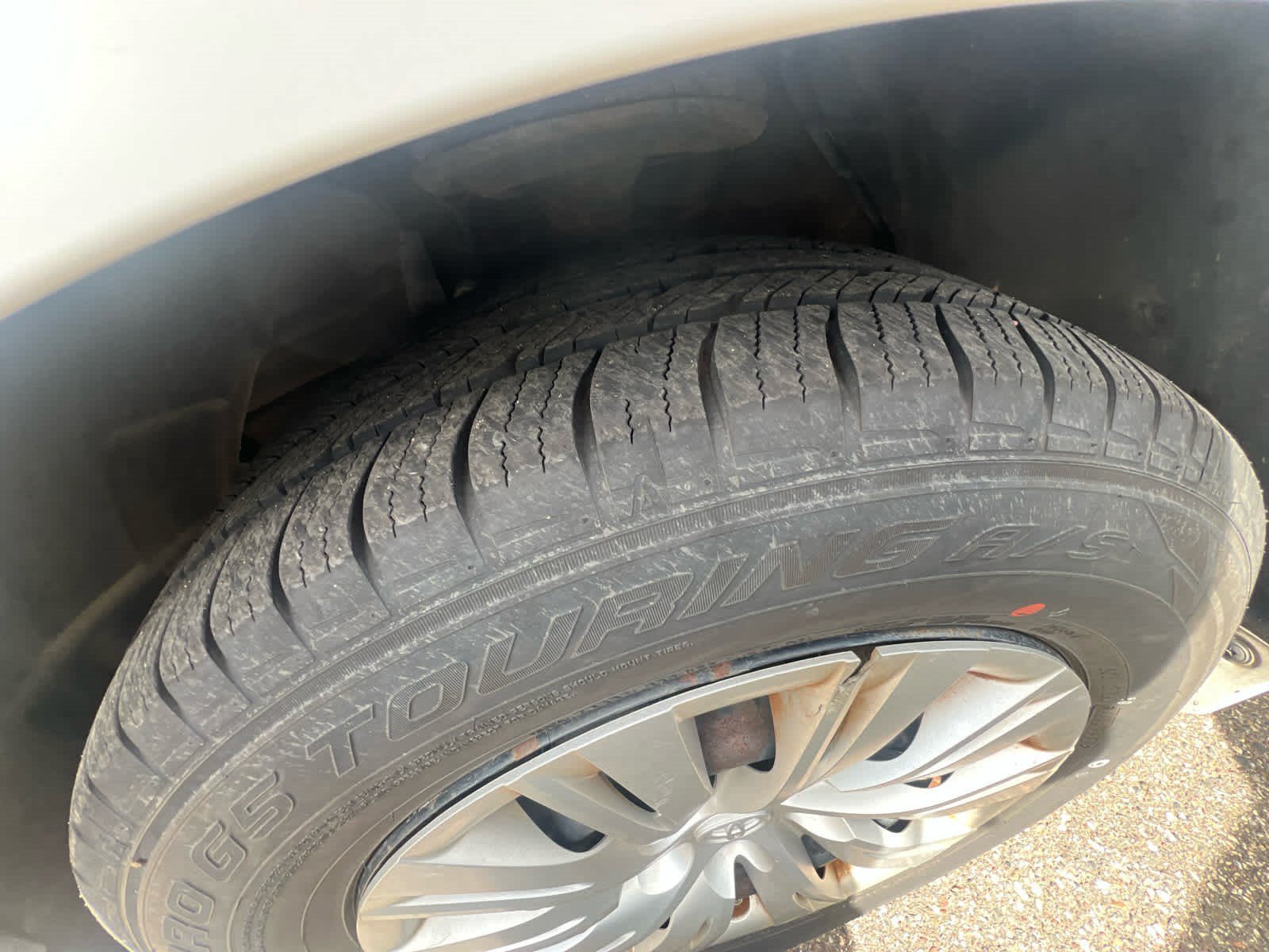 Used 2012 Super White Toyota LE image 4