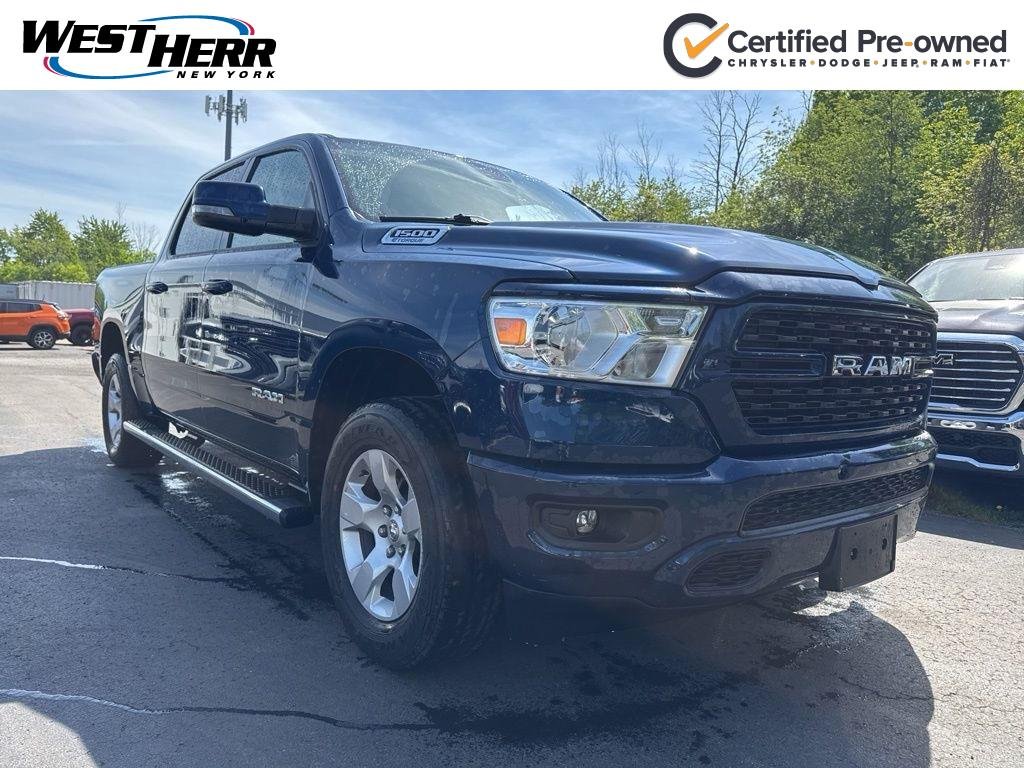 Used 2023 Patriot Blue Pearlcoat Ram Big Horn image 1