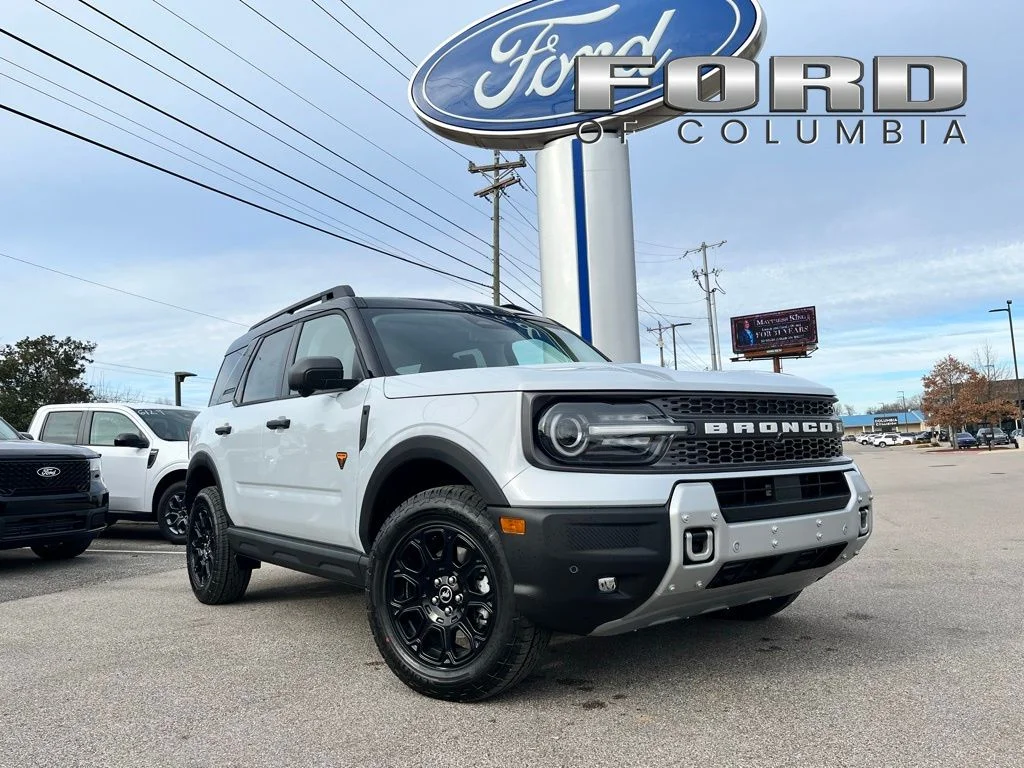 New 2026 White Ford Badlands image 1