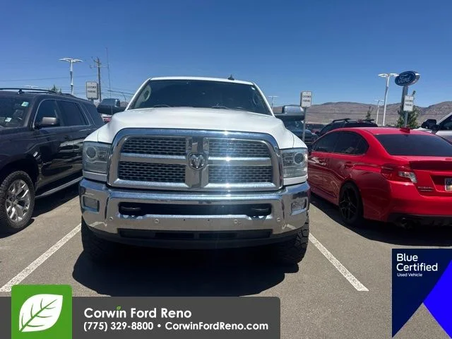 Used 2017 Bright White Clearcoat Ram Laramie image 2