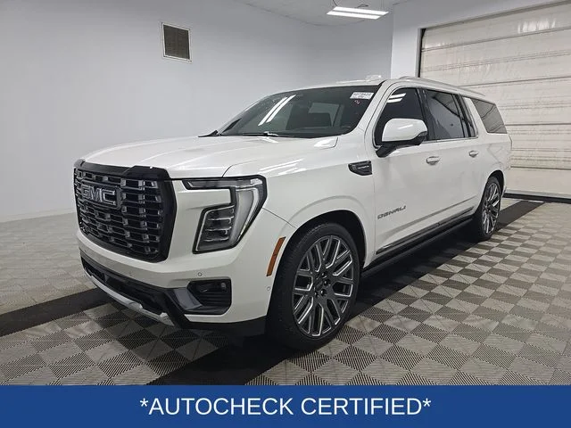 Certified Used 2025 White GMC Denali Ultimate image 2