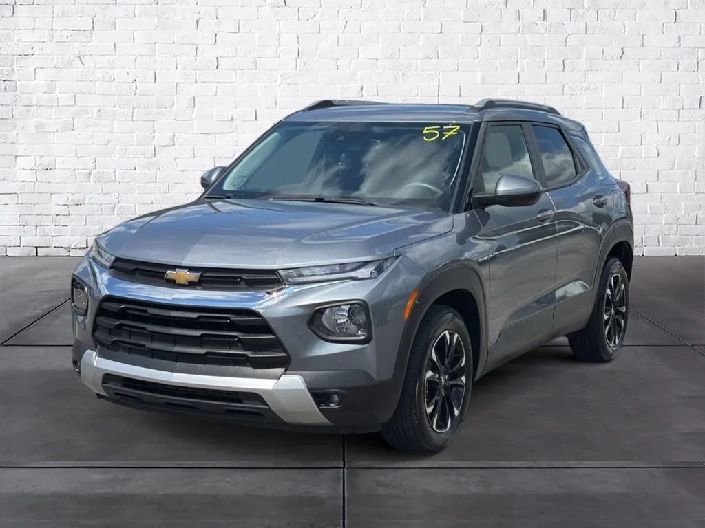 Used 2021 SATIN STEEL METALLIC Chevrolet LT image 2