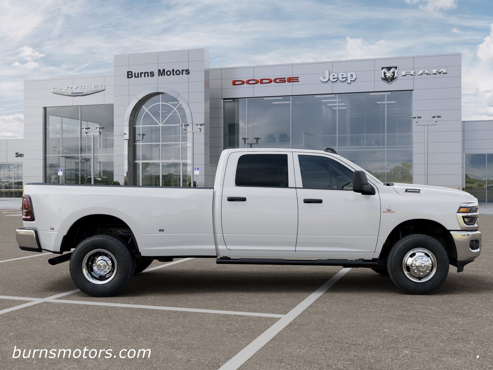 New 2026 Bright White Clear-Coat Exterior Paint RAM Tradesman Dually image 21