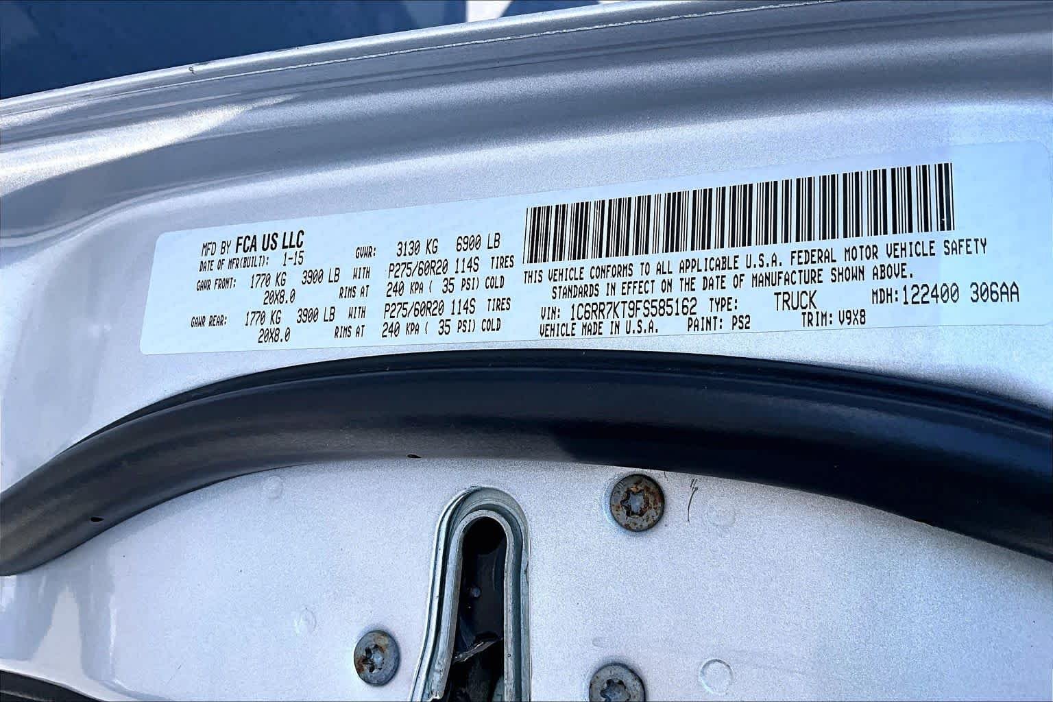 Used 2015 Bright Silver Metallic Clearcoat Ram Express image 36