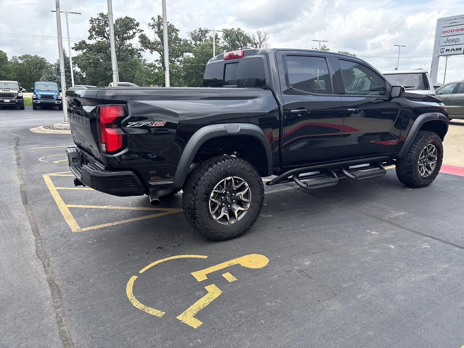 Used 2023 Black Chevrolet 4WD ZR2 image 6