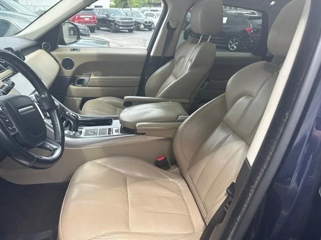 Used 2015 Blue Land Rover 3.0L V6 Supercharged HSE image 42