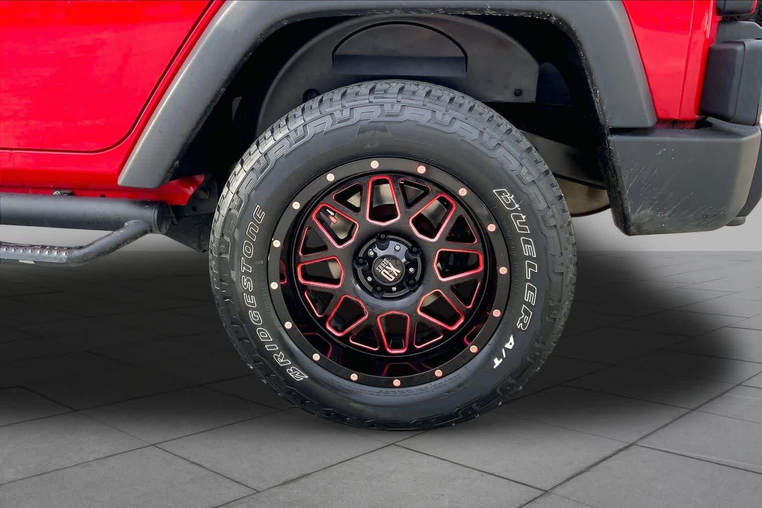 Used 2016 Firecracker Red Clearcoat Jeep Sport image 9