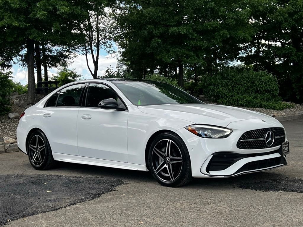 Certified Used 2023 White Mercedes-Benz C 300 image 3
