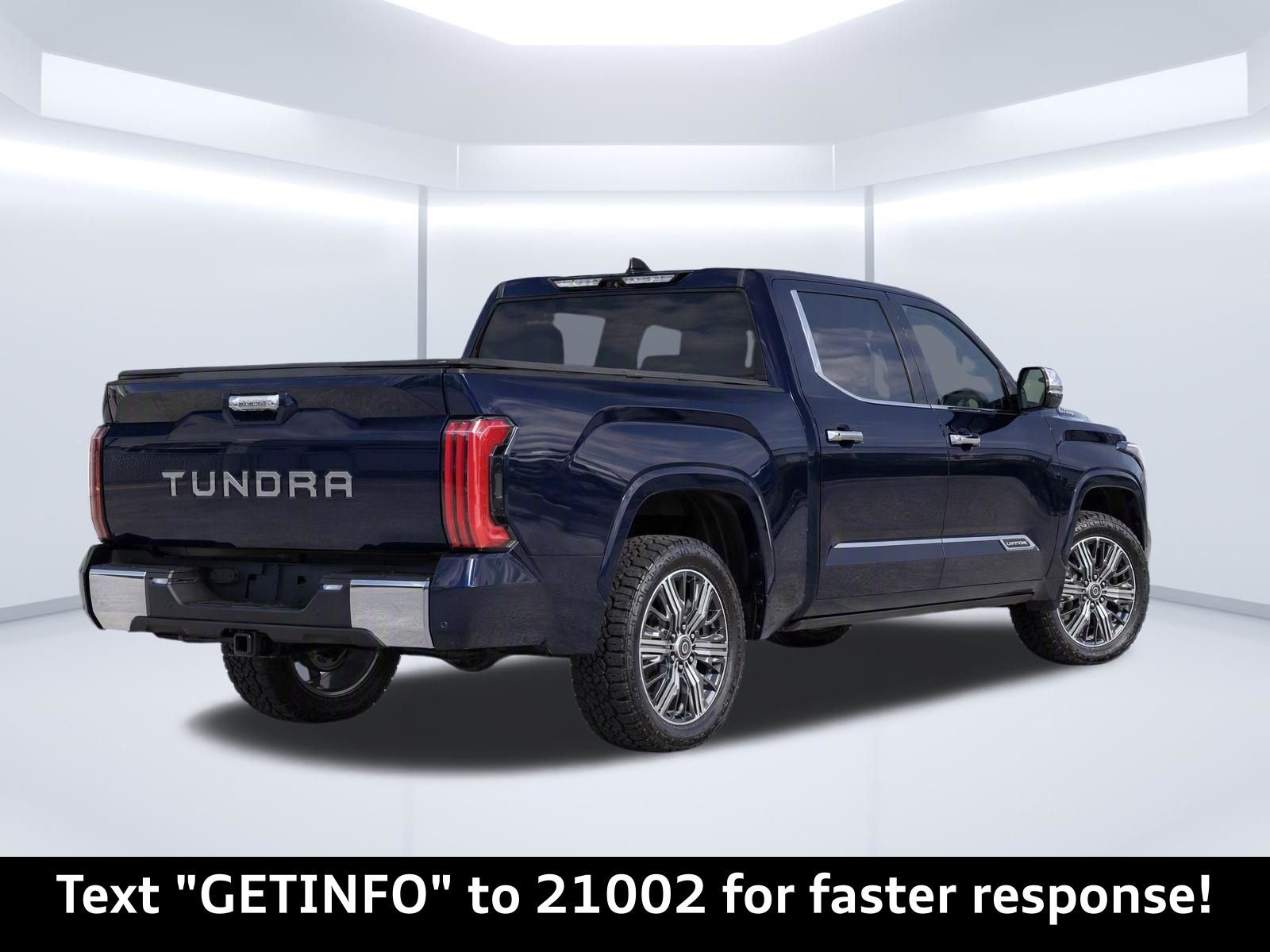 Used 2024 Blue Toyota Capstone image 4