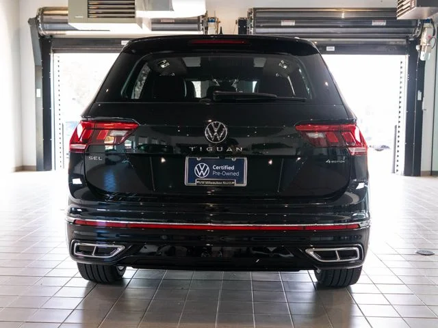 Certified Used 2024 Black Volkswagen 2.0T SEL R-Line image 7