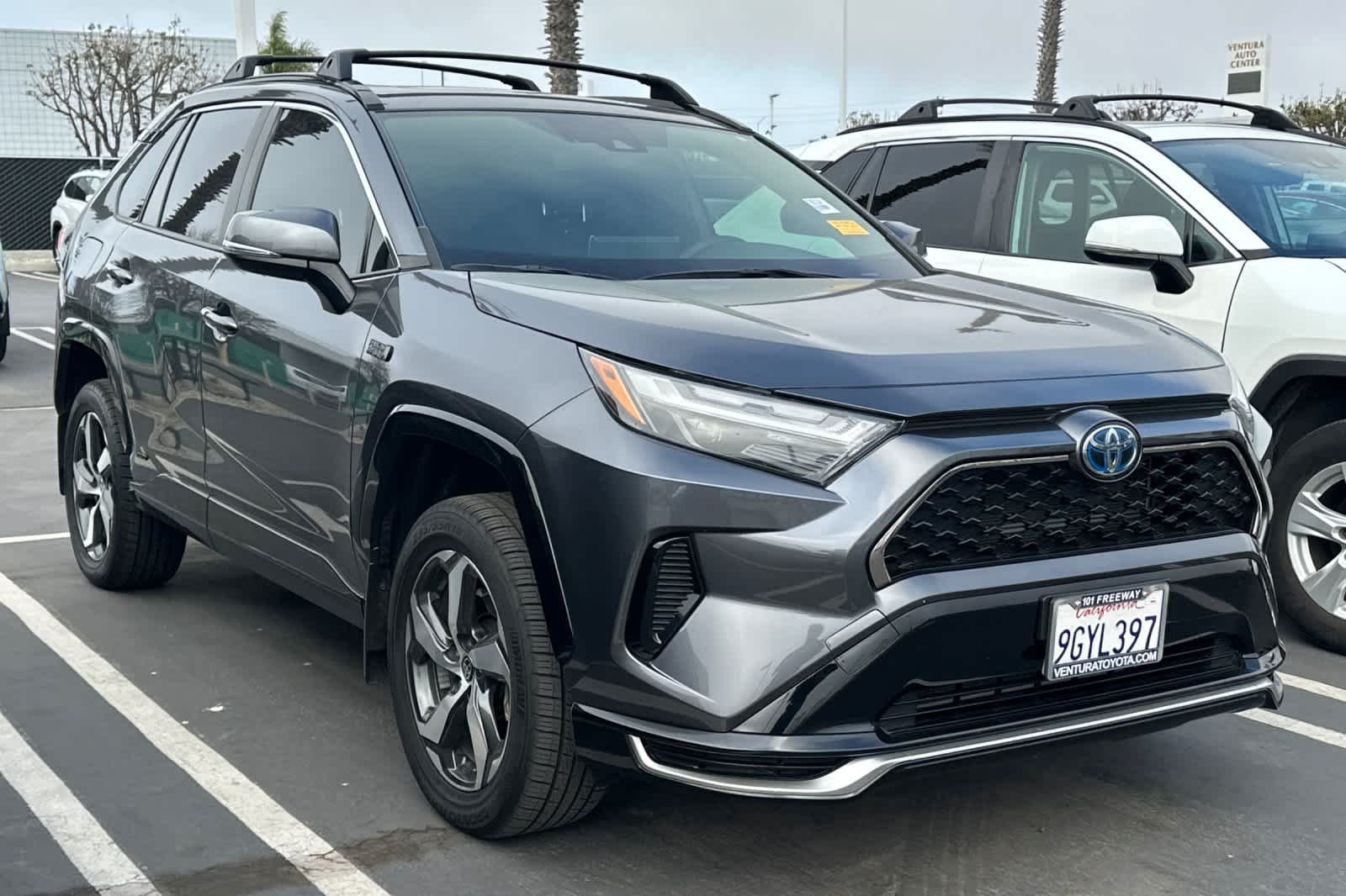 Certified Used 2023 Magnetic Gray Metallic Toyota SE image 2