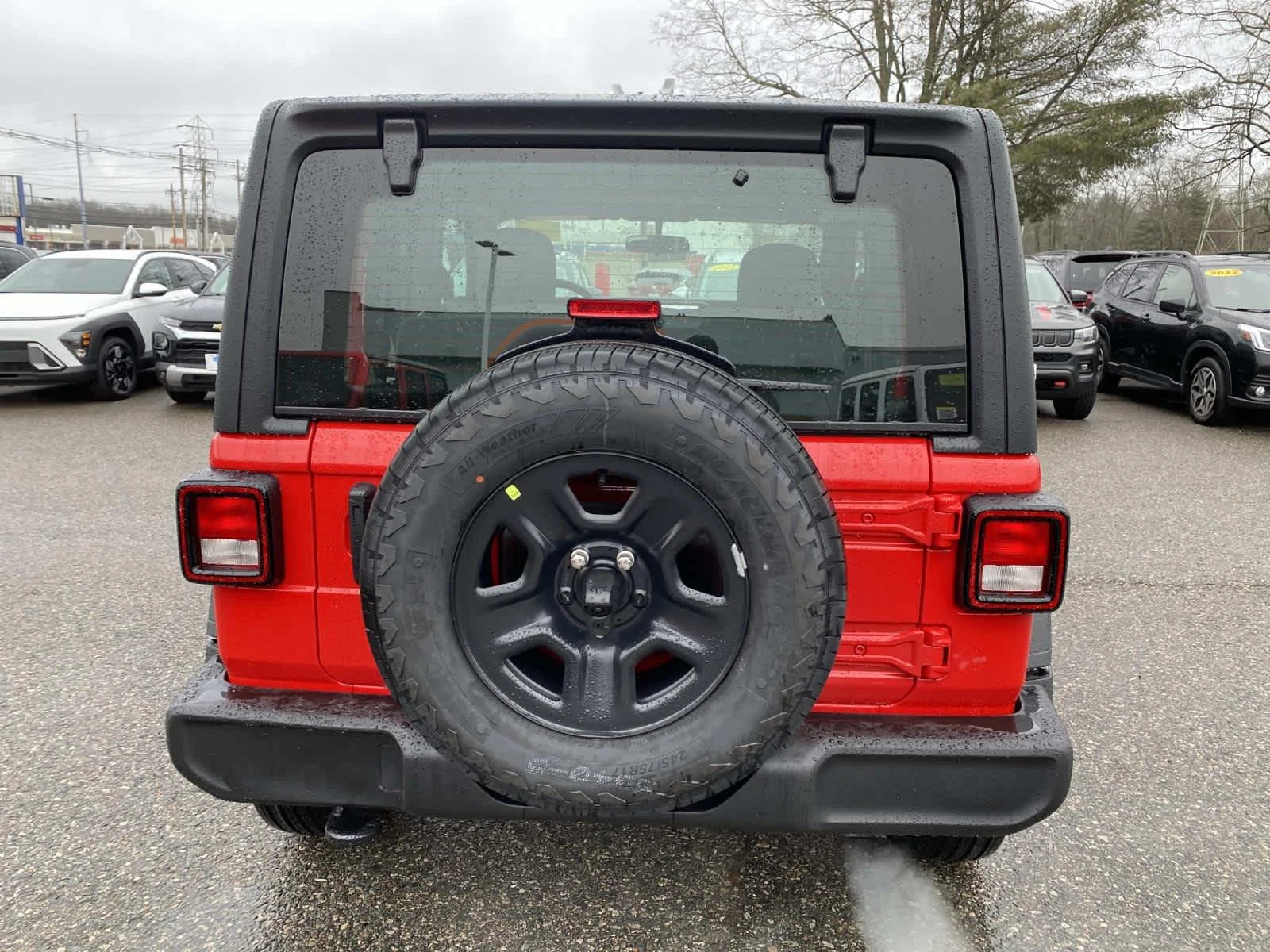 New 2026 Firecracker Red Clearcoat Jeep Sport image 4