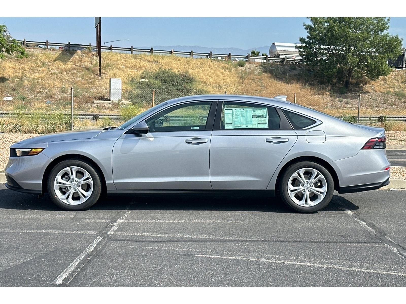 New 2026 Solar Silver Metallic Honda LX image 8
