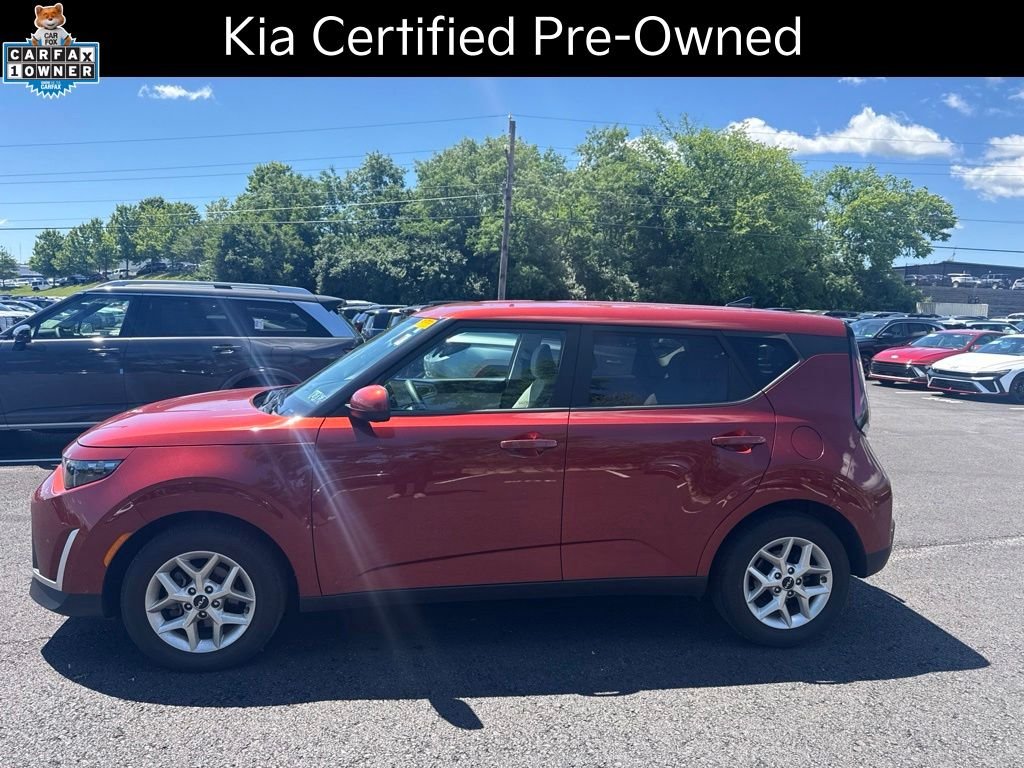 Certified Used 2023 Orange Kia LX image 5