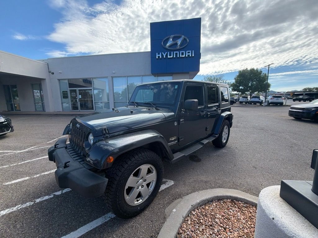 Used 2007 Blue Jeep Unlimited Sahara image 1