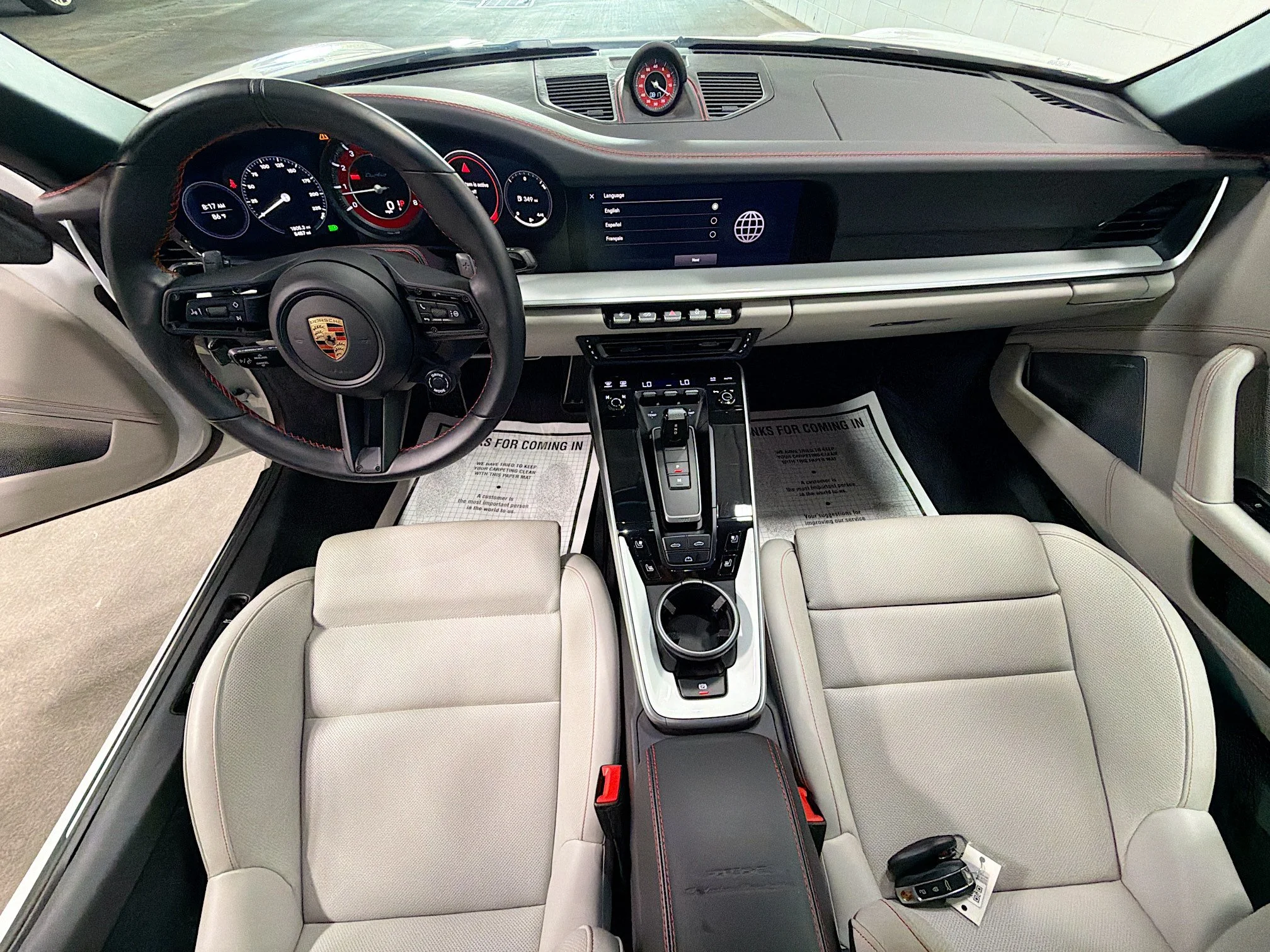 Certified Used 2024 White Porsche Turbo image 15