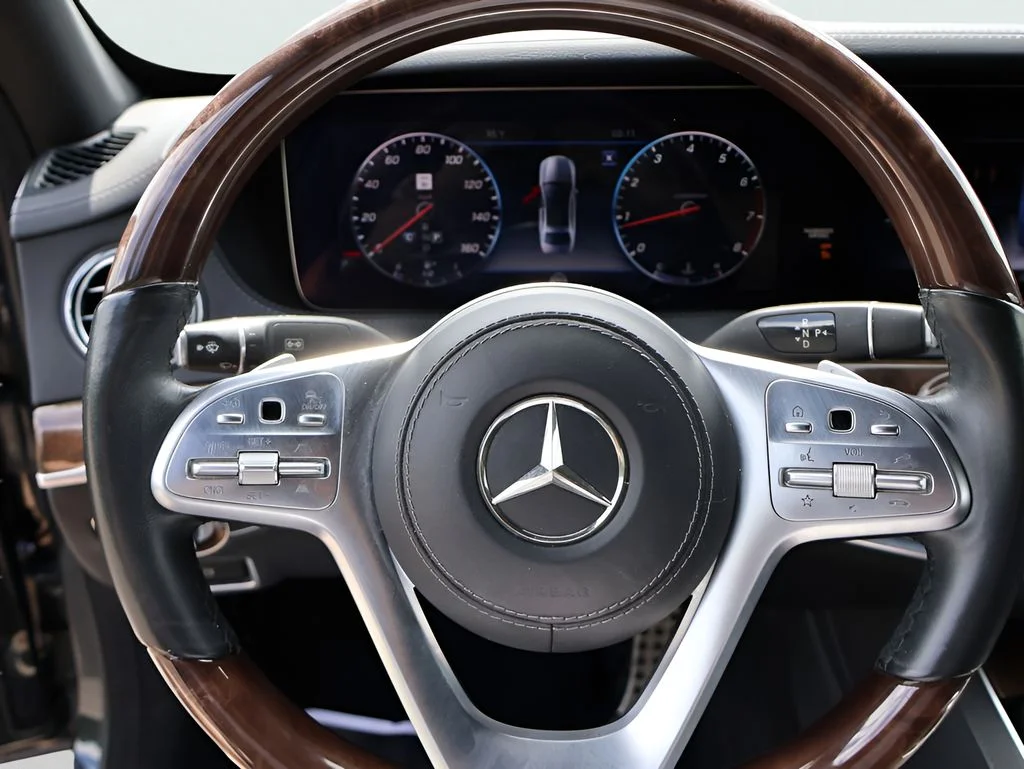 Used 2019 Magnetite Black Metallic Mercedes-Benz S 450 image 30
