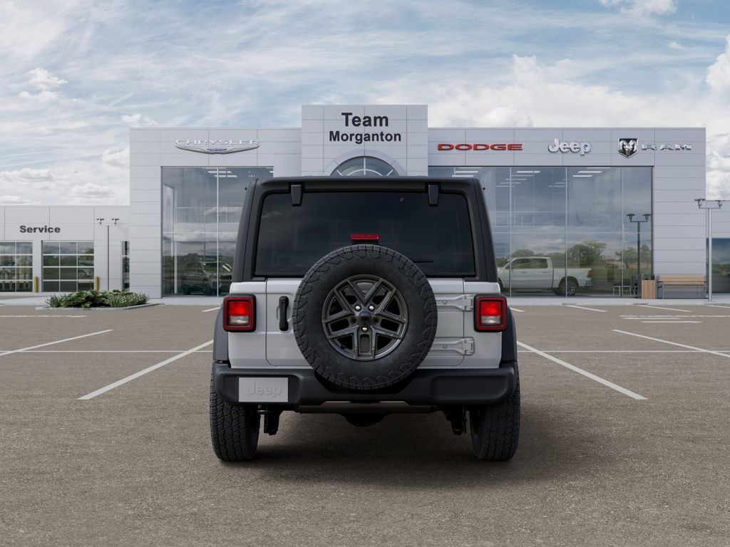 New 2026 Bright White Clear-Coat Exterior Paint Jeep Sport S image 7
