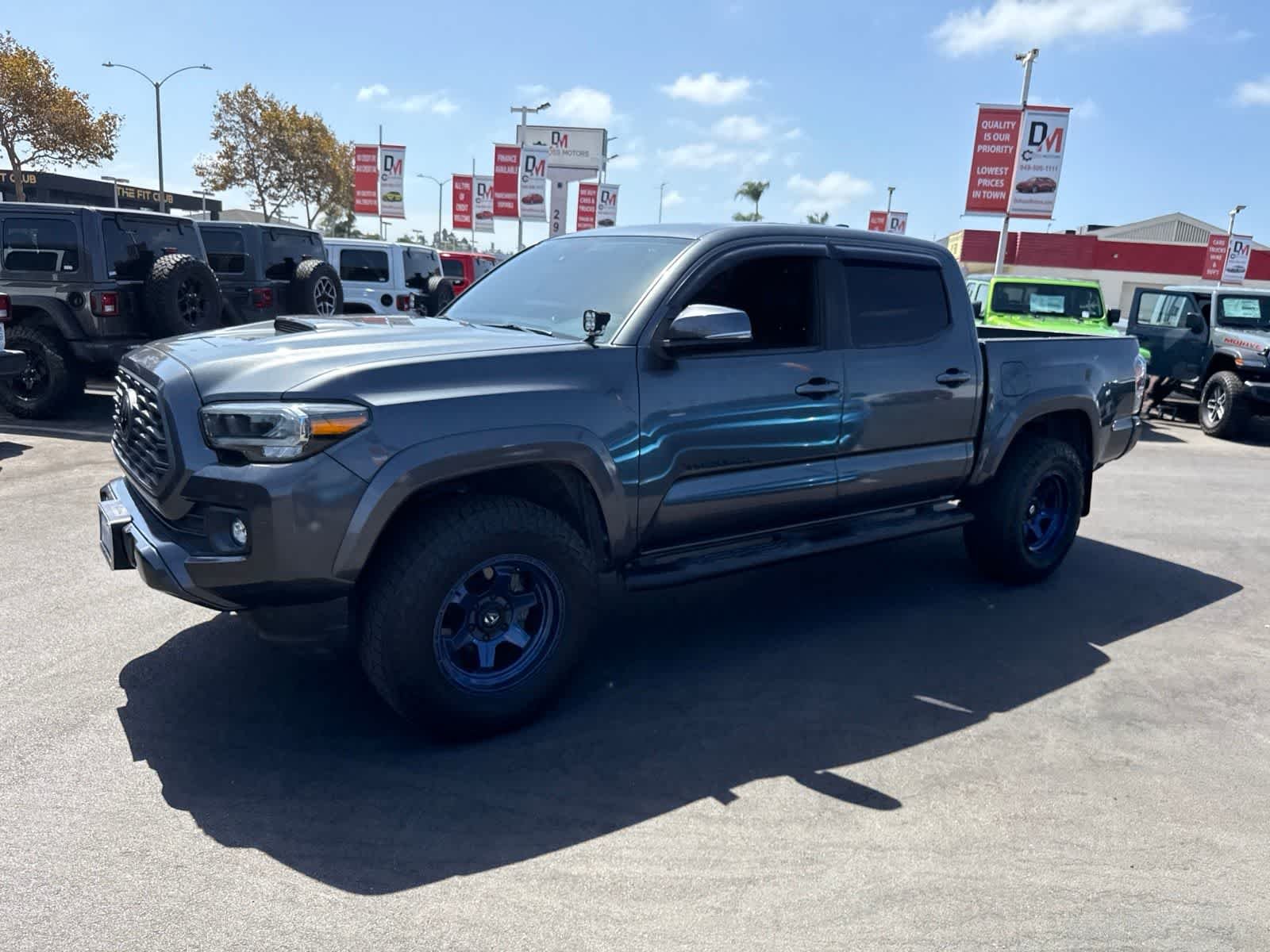 Used 2021 Magnetic Gray Metallic Toyota TRD Sport image 22
