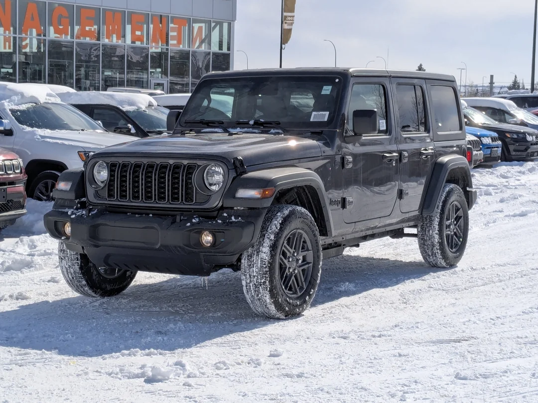 New 2026 Grey Jeep Sport S - - 4x4 - Gorilla Glass - 3-Piece Hardtop - Adaptive Cruise - Remote Start & More! image 4