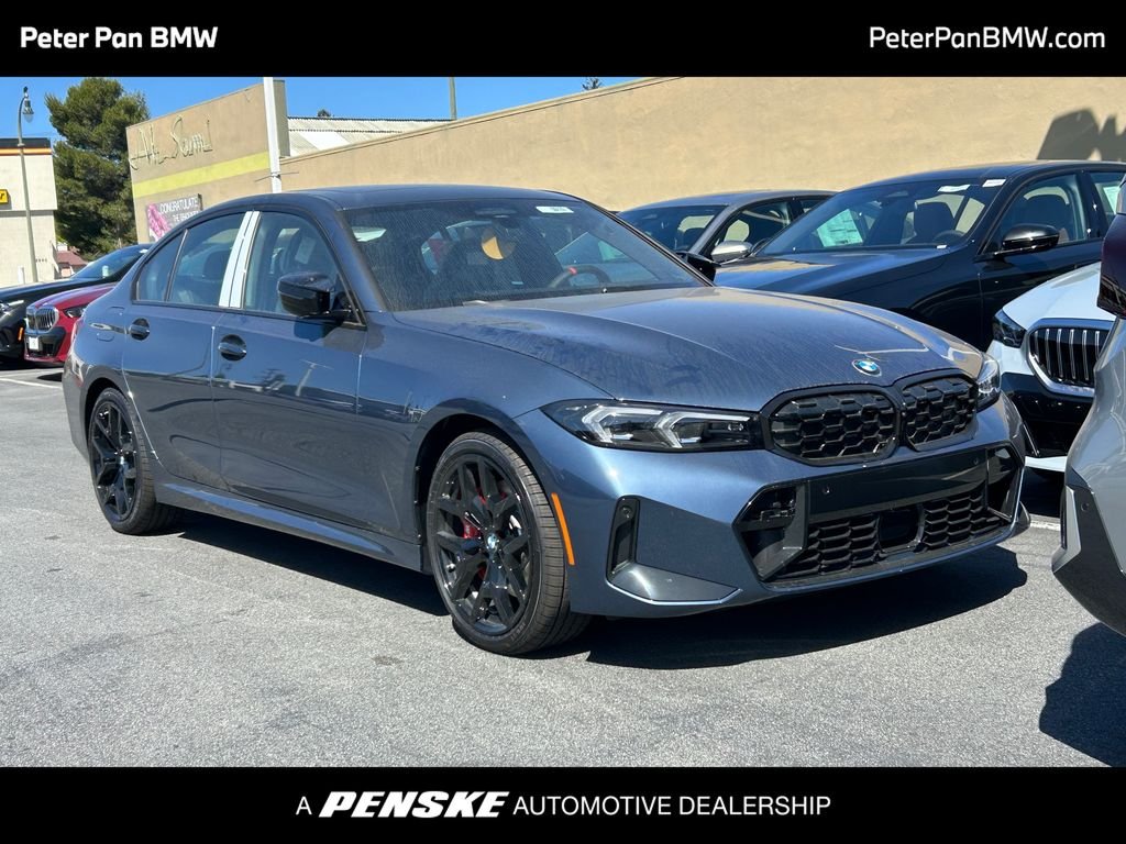 New 2026 Arctic Race Blue Metallic BMW M340i image 1