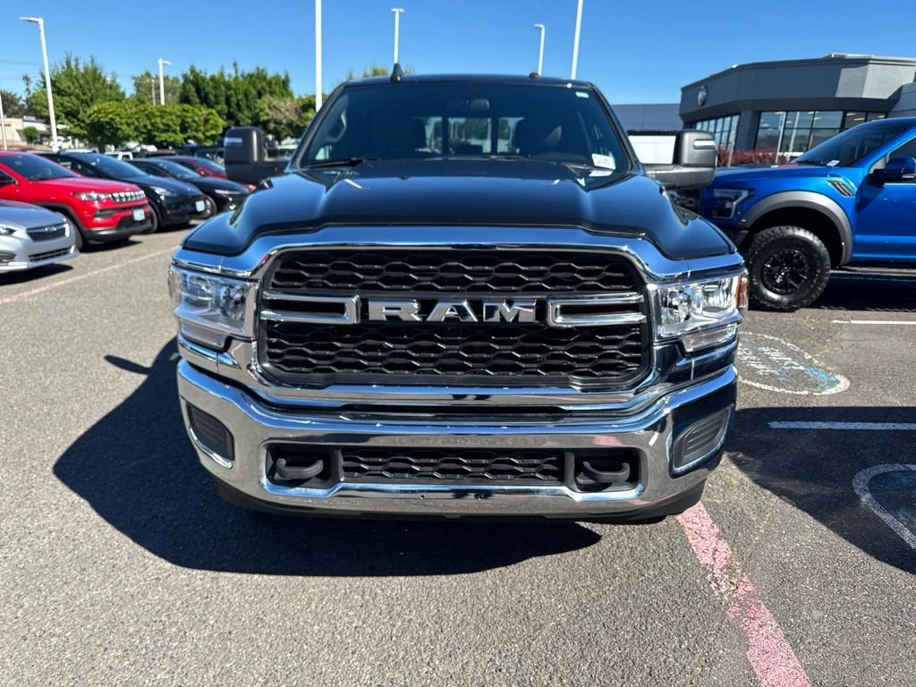 Used 2024 Diamond Black Crystal Pearlcoat Ram Tradesman image 2