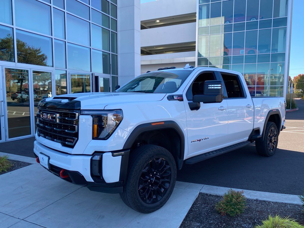 Used 2024 Summit White GMC AT4 image 1