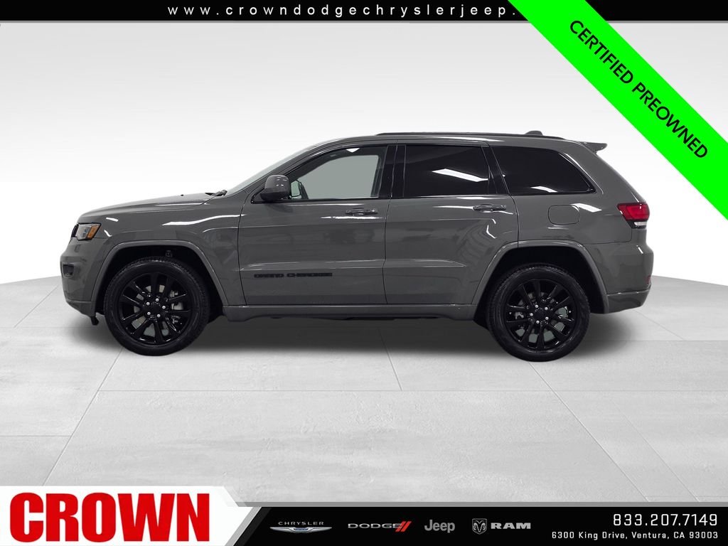 Certified Used 2021 Gray Jeep Laredo X image 4