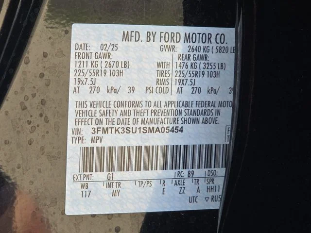 Certified Used 2025 Black Ford Premium image 23