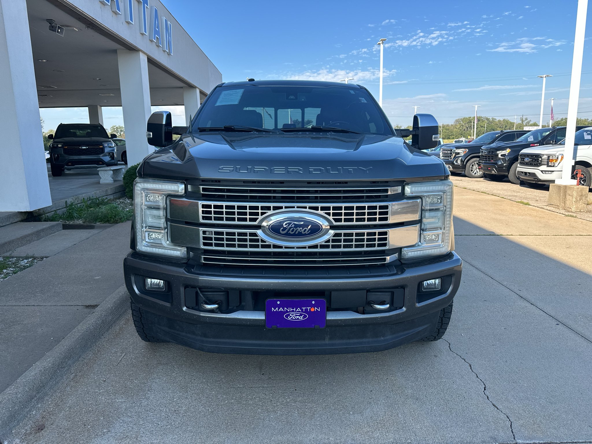Used 2017 Magnetic Metallic Ford Platinum image 14