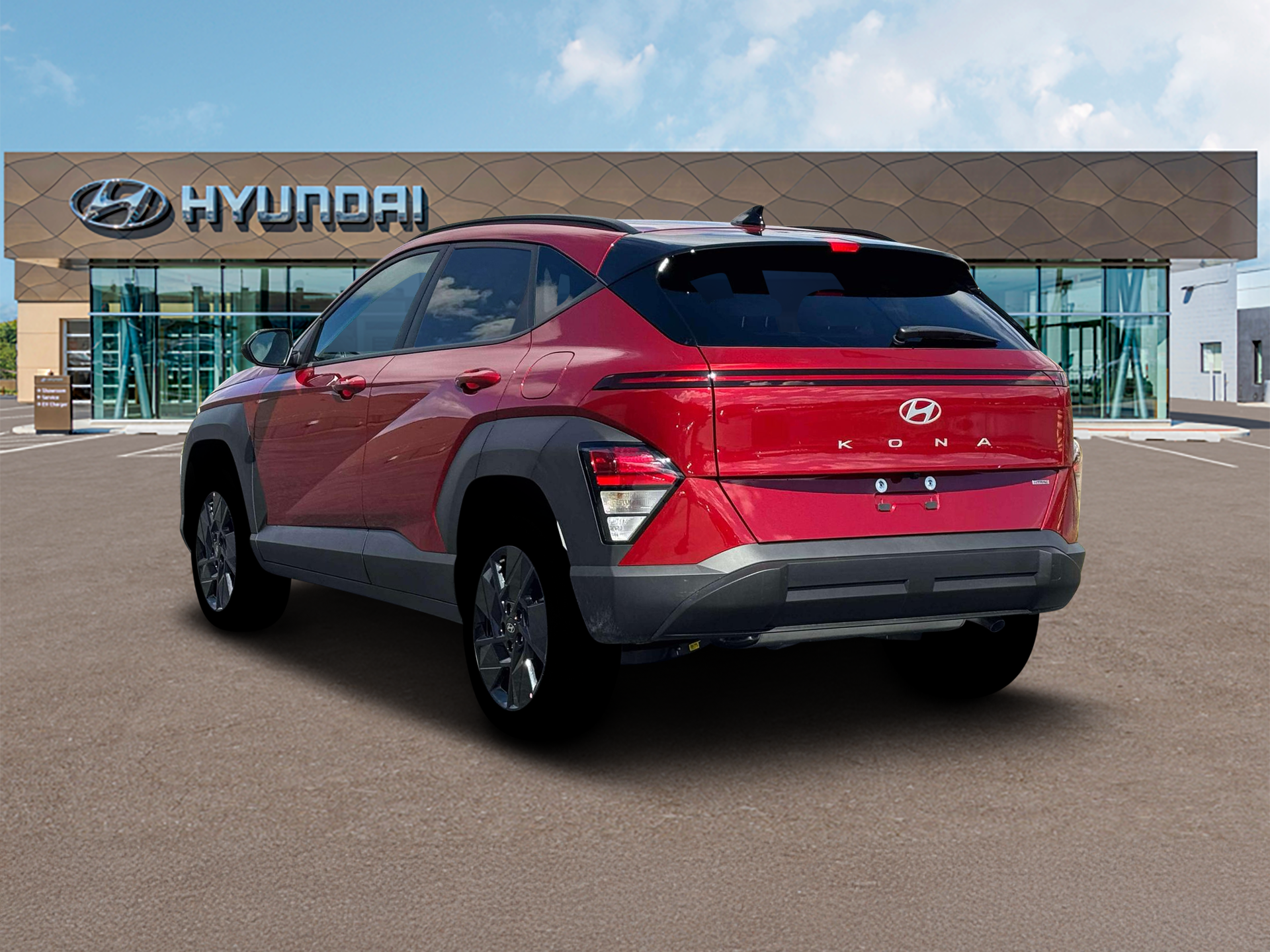 New 2026 Red Hyundai SEL Sport AWD image 7