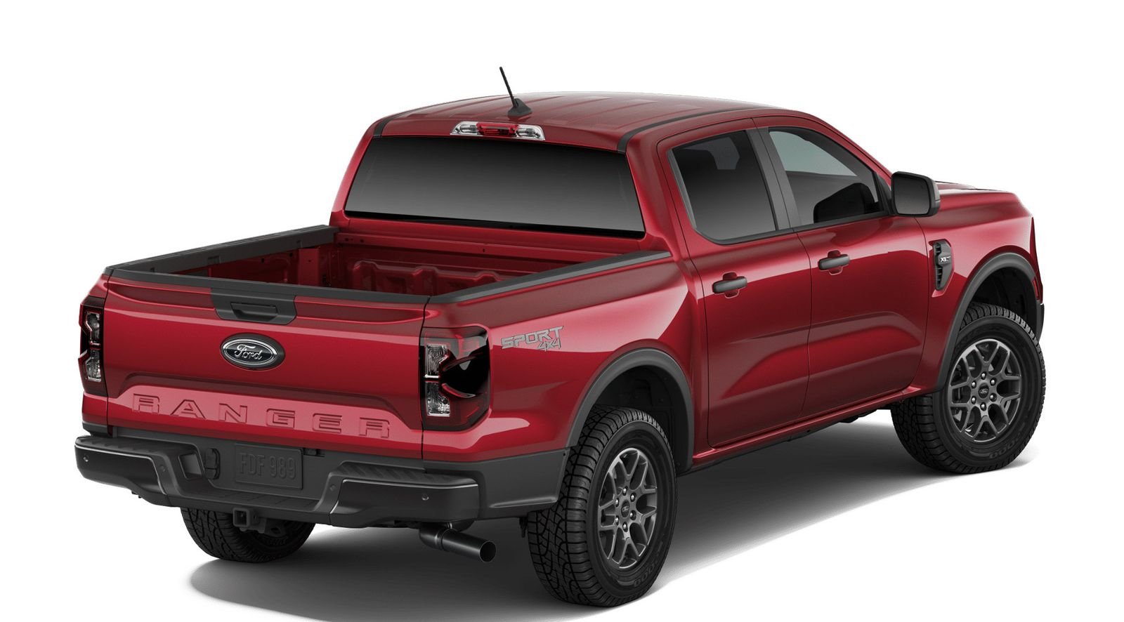New 2026 Ruby Red Metallic Tinted Clearcoat Ford XLT image 1