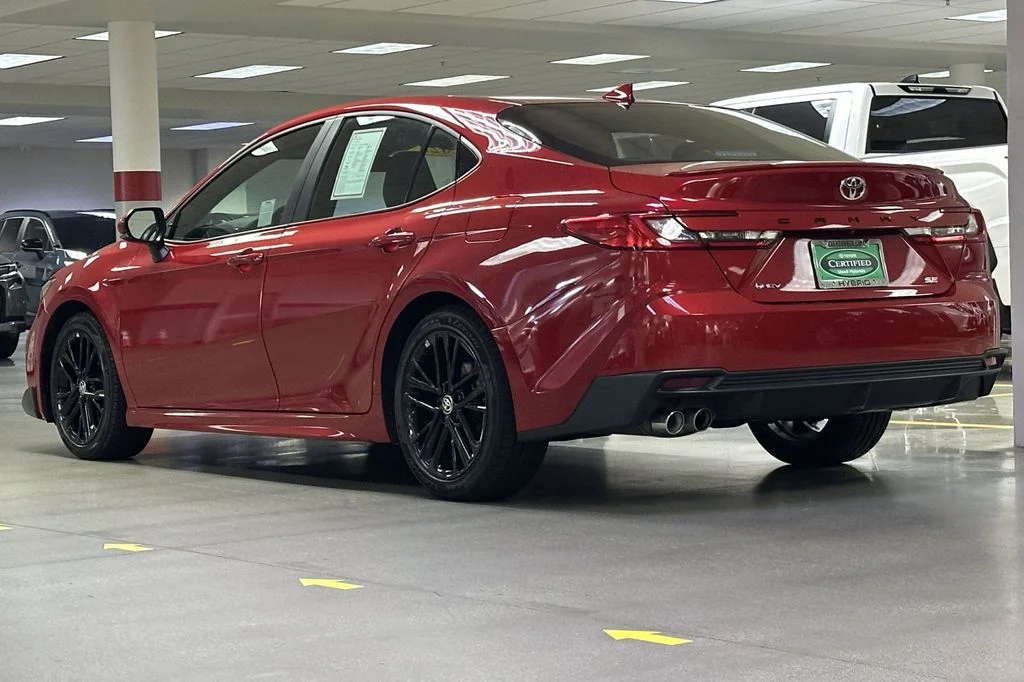 Used 2025 Red Toyota SE image 6