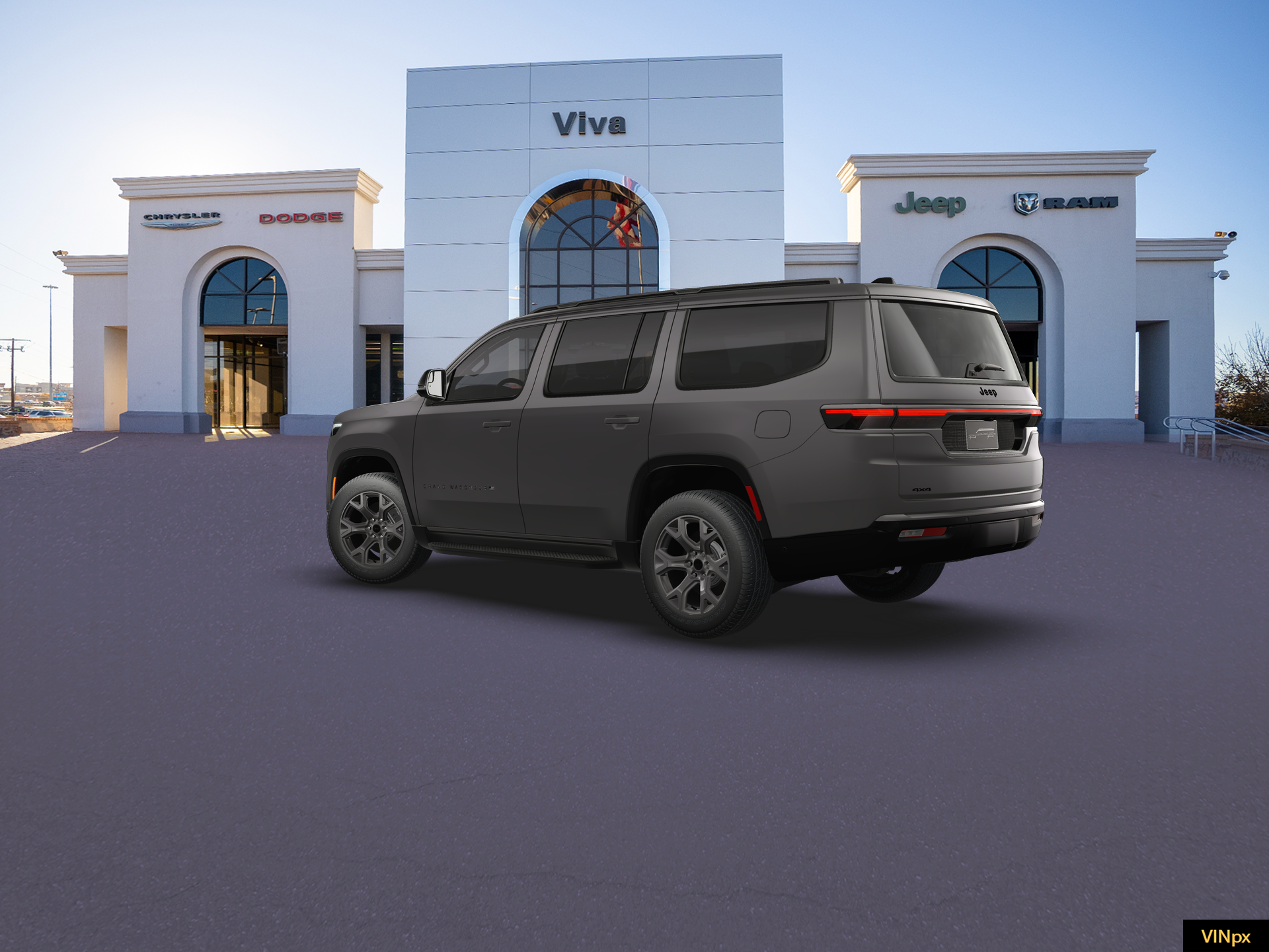 New 2026 Baltic-Gray Metallic Clear-Coat Exterior Paint Jeep Limited Altitude image 15