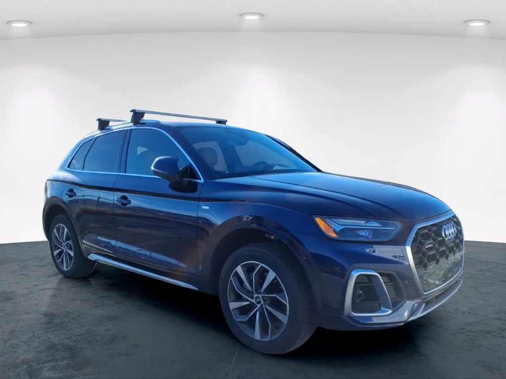 Used 2022 Blue Audi 45 S line Premium image 12
