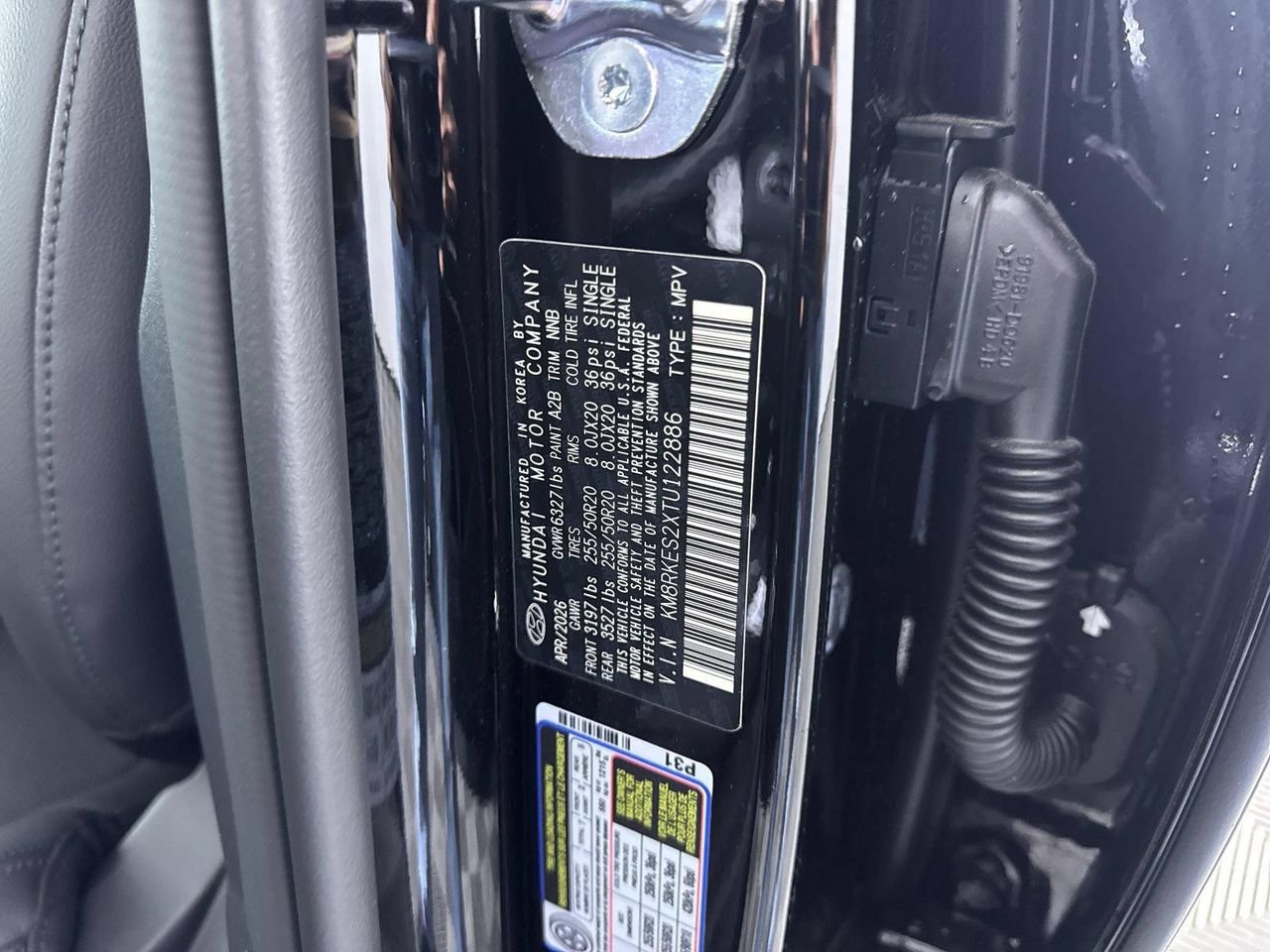 New 2026 Abyss Black Pearl Hyundai Limited AWD image 27