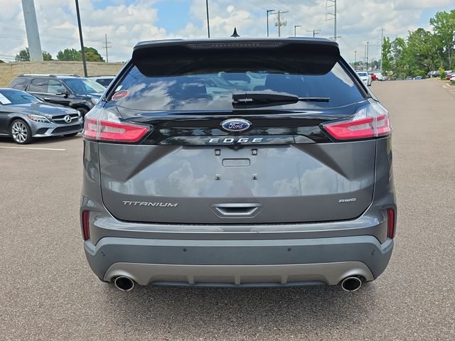 Used 2022 Gray Metallic Ford Titanium image 4