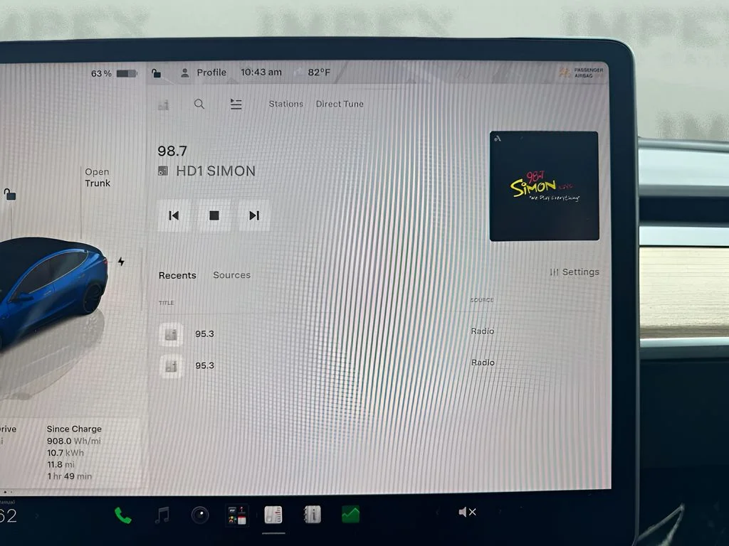 Used 2023 Blue Tesla Performance image 13