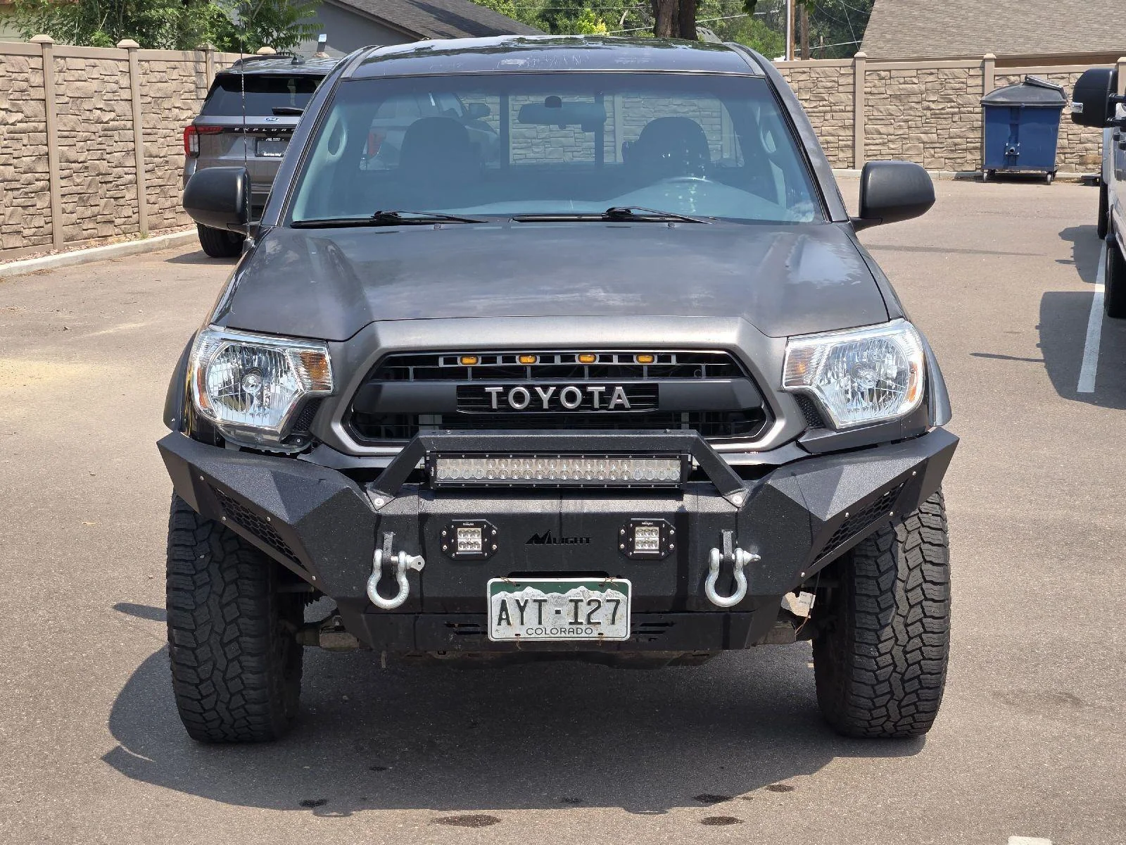 Used 2014 Magnetic Gray Metallic Toyota BASE image 2