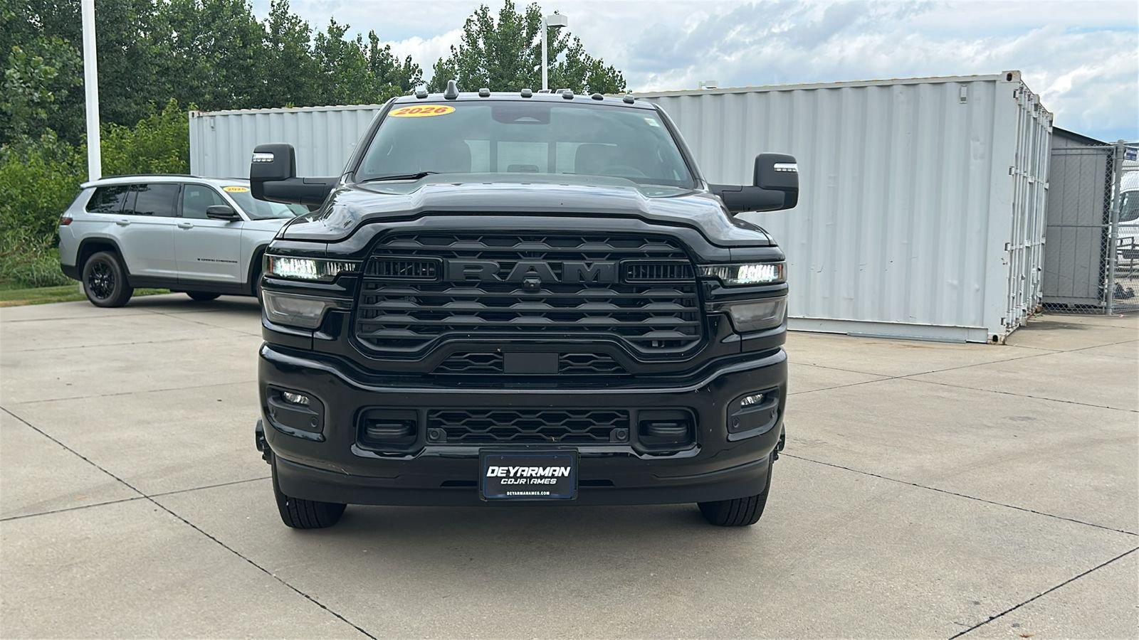 New 2026 Diamond Black Crystal Pearlcoat RAM Big Horn image 9