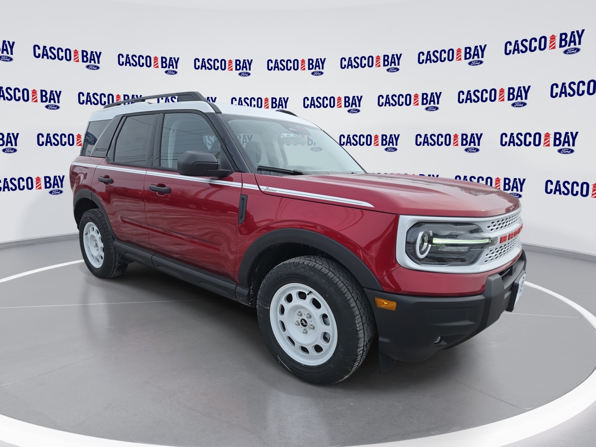 New 2025 Ruby Red Metallic Tinted Clearcoat Ford Heritage image 1