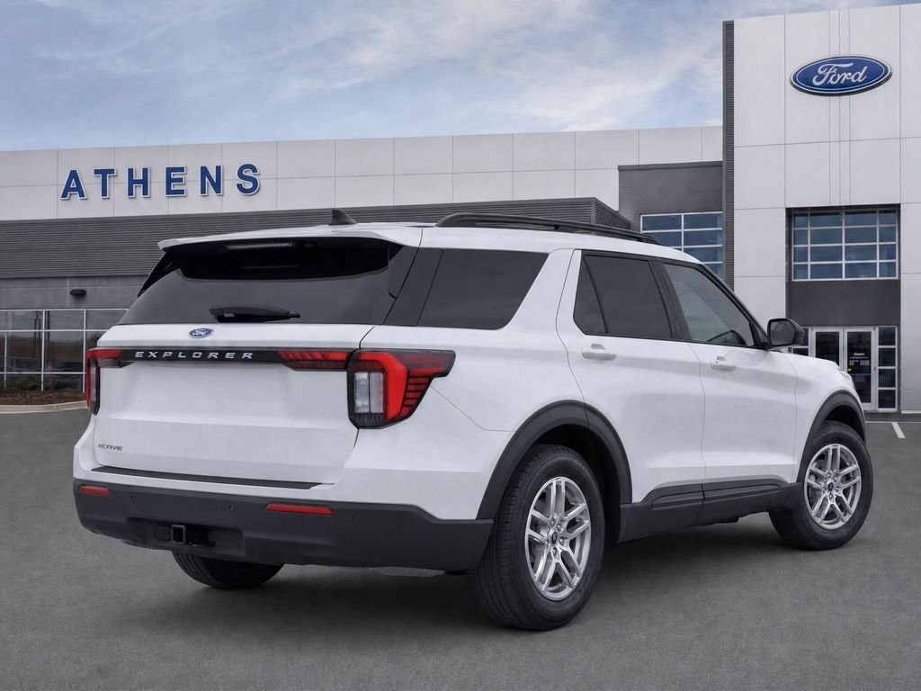 New 2026 Space White Metallic Ford Active image 3