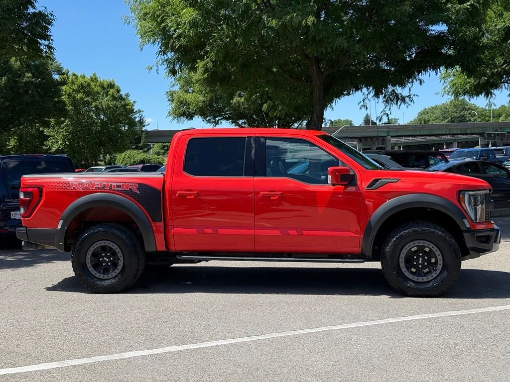 Used 2021 Orange Ford Raptor image 9