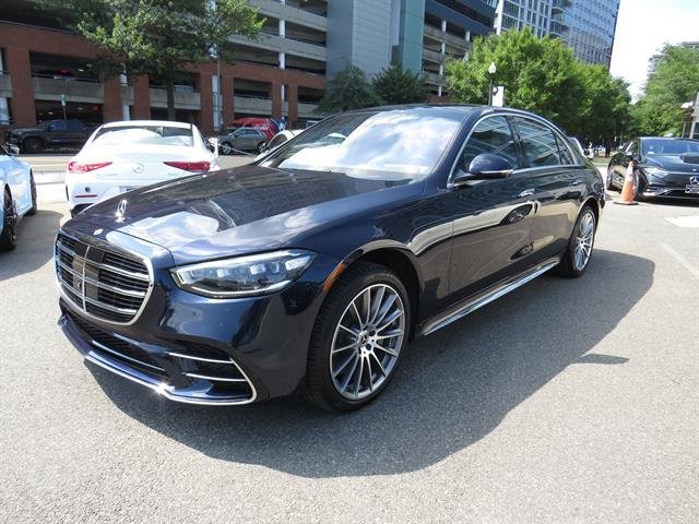 Certified Used 2023 Nautical Blue Mercedes-Benz S 580 image 1