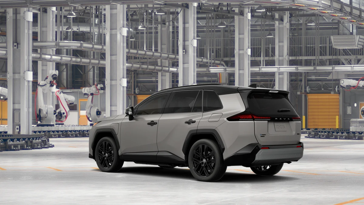 New 2026 Meteor Shower with Midnight Black Metallic roof Toyota XSE image 6
